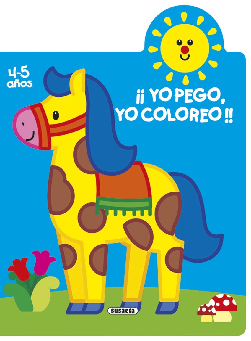 ¡Yo pego, yo coloreo! 4-5 años