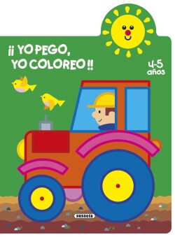 ¡Yo pego, yo coloreo! 4-5 años