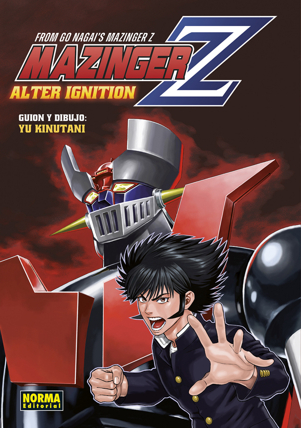 Mazinger z after ignition