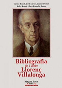 BIBLIOGRAF.DE I SOBRE LLORENç VILLALONGA