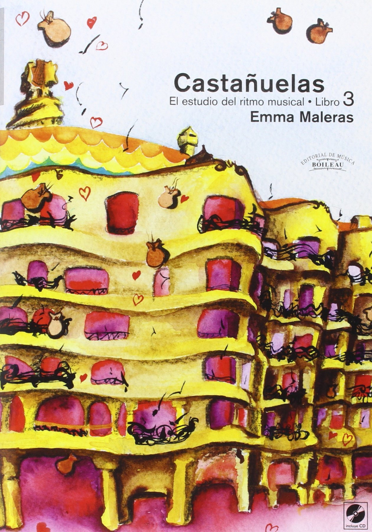 CASTAÑUELAS 3- El estudio del ritmo musical (+CD)