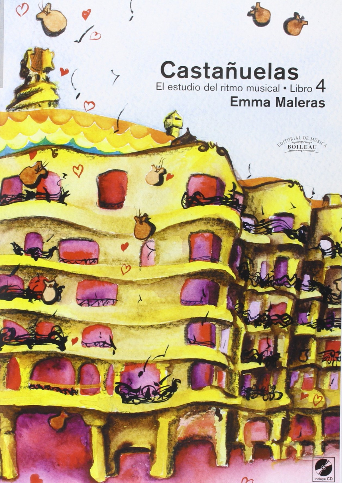 CASTAÑUELAS 4- El estudio del ritmo musical (+CD)