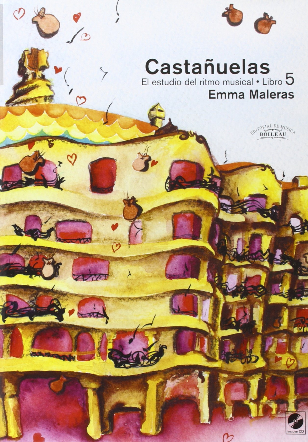 CASTAÑUELAS 5- El estudio del ritmo musical (+CD)