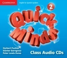 Quick Minds Level 2 Class Audio CDs Spanish Edition