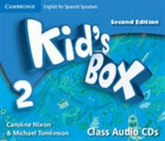 Kid's Box for Spanish Speakers Level 2 Class Audio CDs (4)