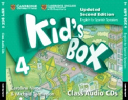 Kid's Box for Spanish Speakers Level 4 Class Audio CDs (4)