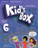 Kid's Box for Spanish Speakers Level 6 Activity Book with CD ROM and My Home Booklet