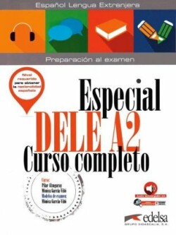 Especial DELE A2 Curso completo - libro + audio descargable