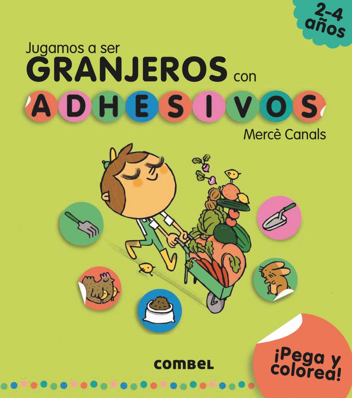 Jugamos a ser granjeros con adhesivos