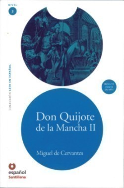 Leer en Espanol - lecturas graduadas Don Quijote de la Mancha 2 + CD mp3