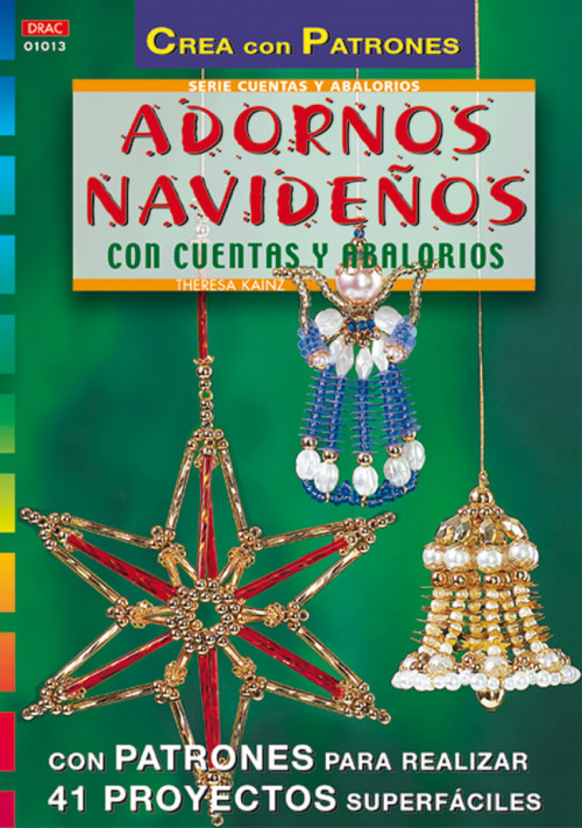 Serie abalorios nº 13. adornos navideños con cuentas y abalorios