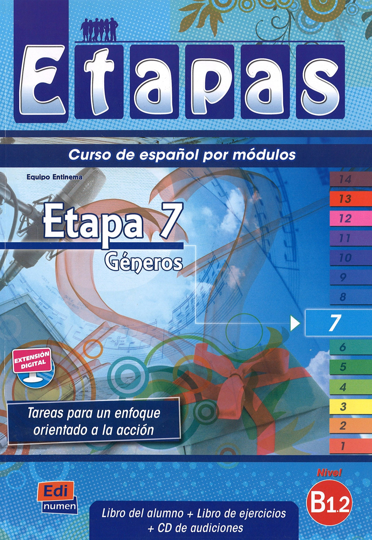 Etapa 7. Generos. Alumno Student Book + Exercises + CD