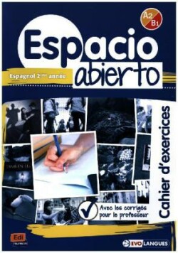 Espacio Abierto A2/B1 -Cah. d'exercice Claves