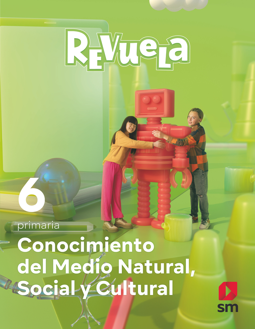 Conocimiento del medio 6ºprimaria. Revuela 2023