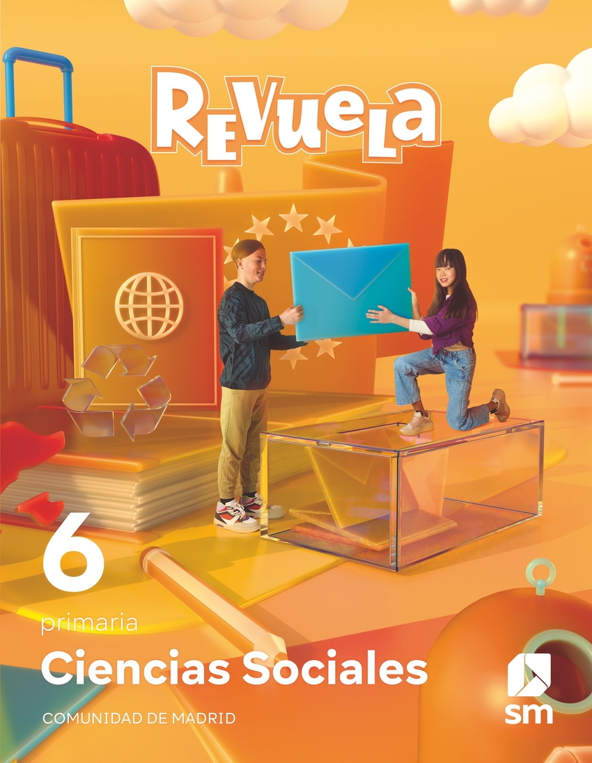 Ciencias Sociales 6ºPrimaria. Revuela. Madrid 2023
