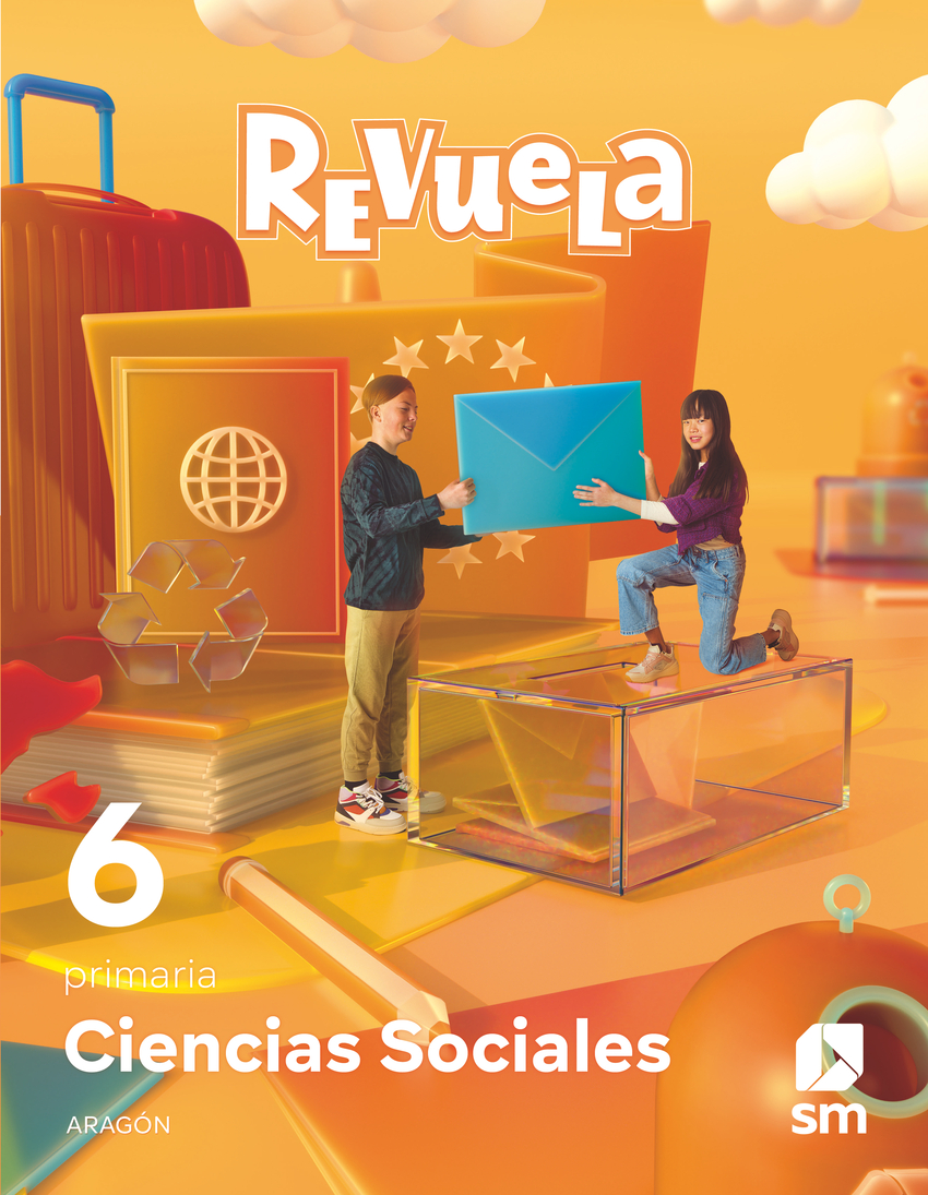 Ciencias Sociales 6 Primaria. Revuela. Aragón 2023