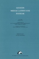 Lexicon Mediae Latinitatis Danicae 5 Increpo -- Monachium
