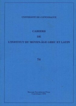 Cahiers de l'Institut du Moyen-Âge Grec et Latin