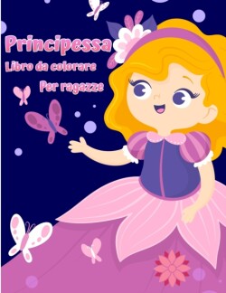 Piccolo libro da colorare principessa