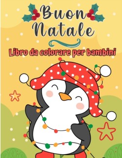 Libro da colorare di Buon Natale per bambini