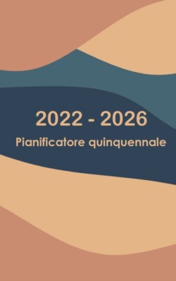 Planner mensile 2022-2026 5 anni