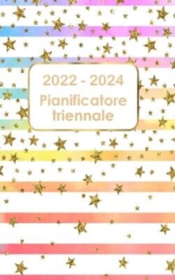 Planner mensile 3 anni 2022-2024
