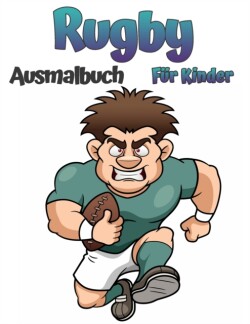 Rugby-Malbuch fur Kinder