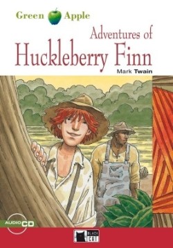 Green Apple Adventures of Huckleberry Finn + Audio CD