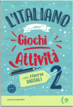 L'italiano con giochi e attivita 2 Volume + libro digitale. A2-B1