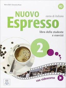 Nuovo Espresso 2 A2 Libro Dello Studente e Esercizi + DVD