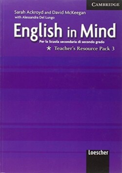 English in Mind 3 Teacher's Resource Pack Italian Edition