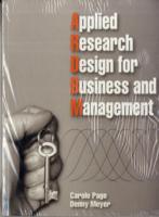 Applied Research Design for Business and Management