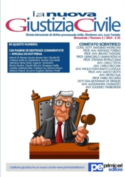 Nuova Giustizia Civile (02/2014)