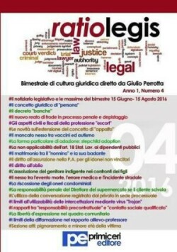 Ratio Legis (Numero 4, Anno 2016)