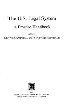 U. S. Legal System:A Practice Handbook