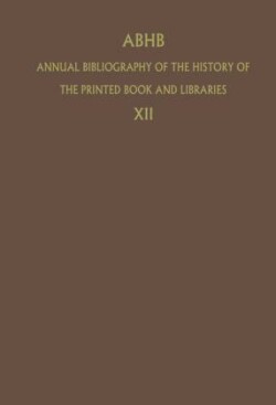 ABHB Annual Bibliography of the History of the Printed Book and Libraries