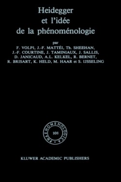 Heidegger et l'idée de la phénoménologie
