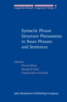 Syntactic Phrase Structure Phenomena in Noun Phrases and Sentences