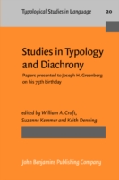 Studies in Typology and Diachrony Papers presented to Joseph H. Greenberg on his 75th birthday