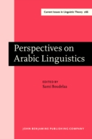Perspectives on Arabic Linguistics Papers from the annual symposium on Arabic linguistics. Volume XVI: , Cambridge, March 2002
