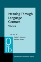 Meaning Through Language Contrast Volume 2