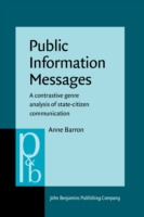 Public Information Messages A contrastive genre analysis of state-citizen communication