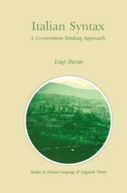 Italian Syntax A Government-Binding Approach