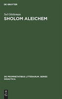 Sholom Aleichem A Non-Critical Introduction
