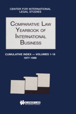Comparative Law Yearbook of International Business Cumulative Index
