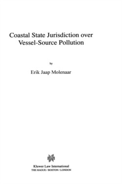 Coastal State Jurisdiction over Vessel-Source Pollution