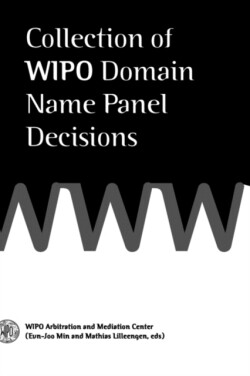 Collection of <b>WIPO</b> Domain Name Panel Decisions