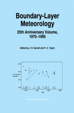 Boundary-Layer Meteorology 25th Anniversary Volume, 1970-1995