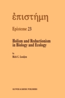 Holism and Reductionism in Biology and Ecology