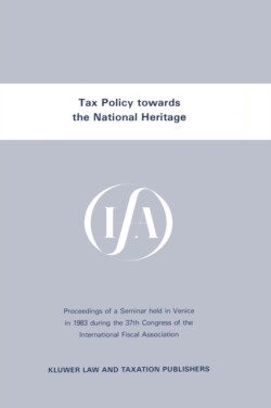 Tax Policy towards the National Heritage